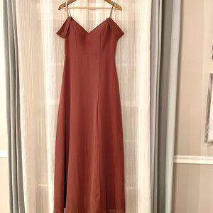 Jenny Yoo Bridemaid Dress- Priya Cinnamon Rose